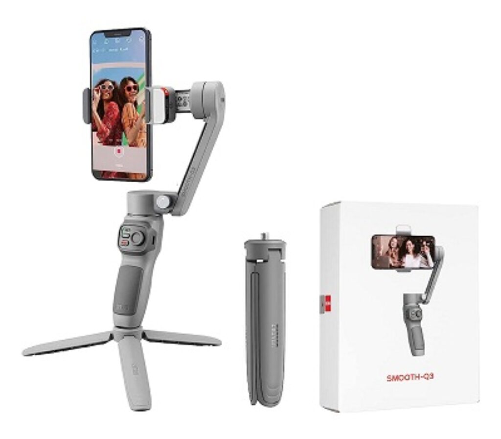 Zhiyun Smooth Q3, 3-Axis Handheld Smartphone Gimbal Stabilizer