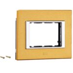 Anchor By Panasonic 66903GD Roma Urban Modular Polycarbonate 3M Square (Gold, Pack of 5)