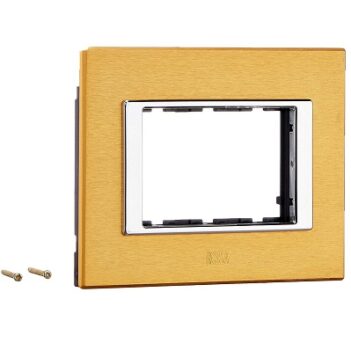 Anchor By Panasonic 66903GD Roma Urban Modular Polycarbonate 3M Square (Gold, Pack of 5)