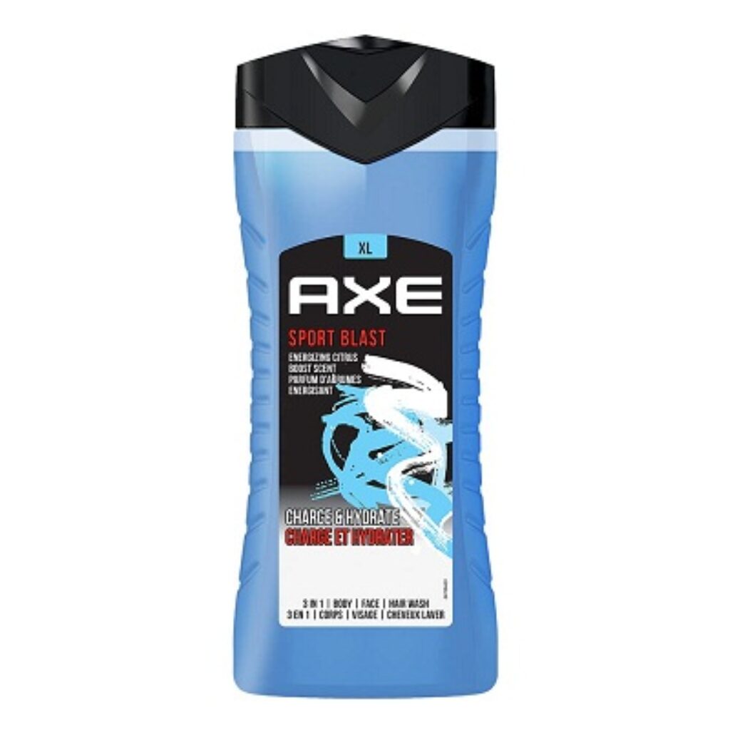 Axe Sports Blast 3 In 1 Body, Face & Hair Wash for Men