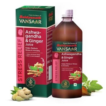 Baidyanath Vansaar Ashwagandha Ginger Juice, 1L