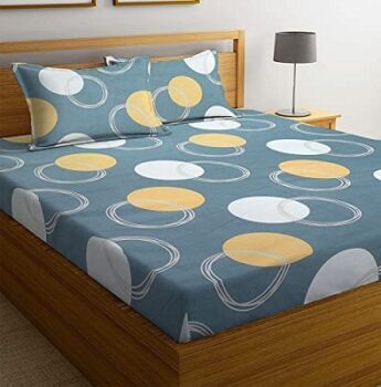 BSB HOME® Cotton Double Bedsheet for Double Bed