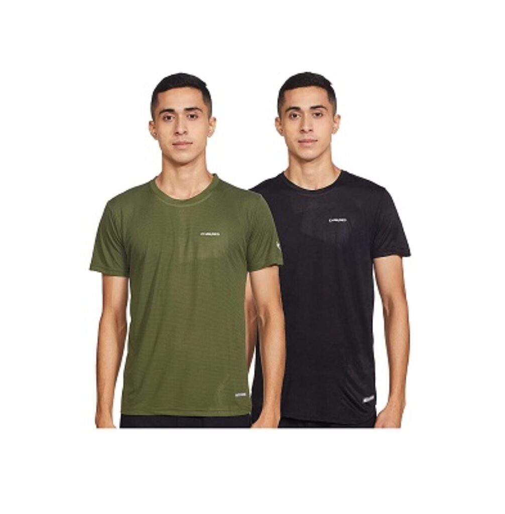 [Many Options] CHARGED Men's T-Shirt (Pack of 2) upto 80% off from Rs.177