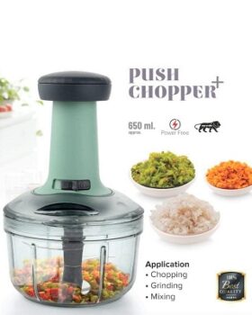 Keurig Manual Hand-Press Food & Vegetable Chopper Mixer Cutter Press