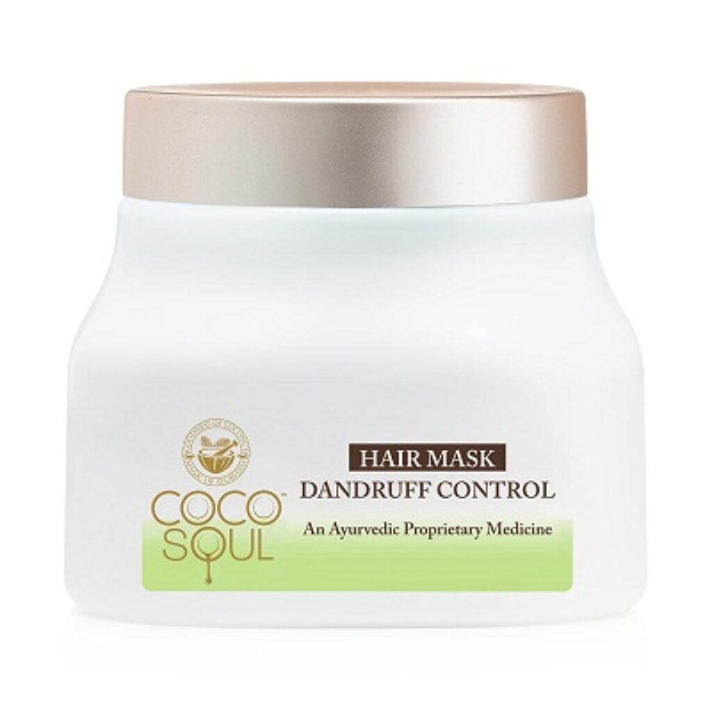 Coco Soul Dandruff Control Hair Mask with 100% Cold Pressed Virgin Coconut Oil |