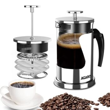 AGARO Crystal French Press Coffee Maker