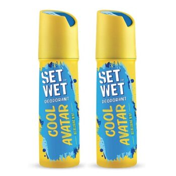 SET WET Deodorant For Men Cool Avatar Refreshing Mint