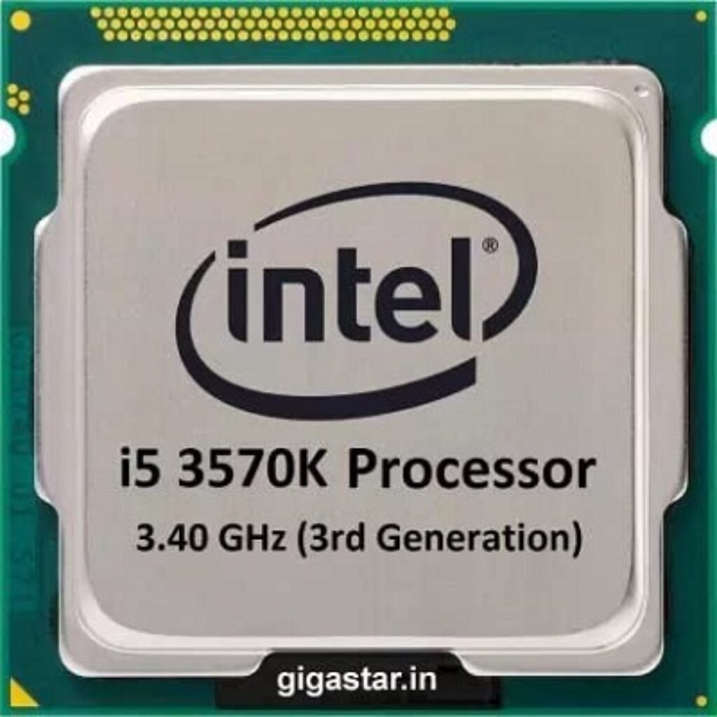 Core i5 3570K 3rd Generation Processor 3.40 Ghz for LGA 1155 Socket Excellent Performance Processor (Silver)