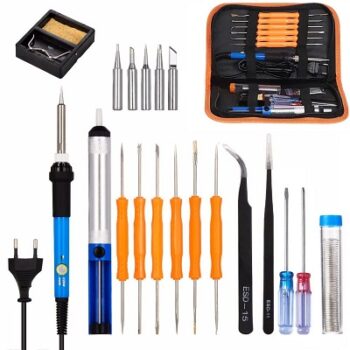 Corslet Soldering Tool Kit with Adjustable Temperature Welding Iron