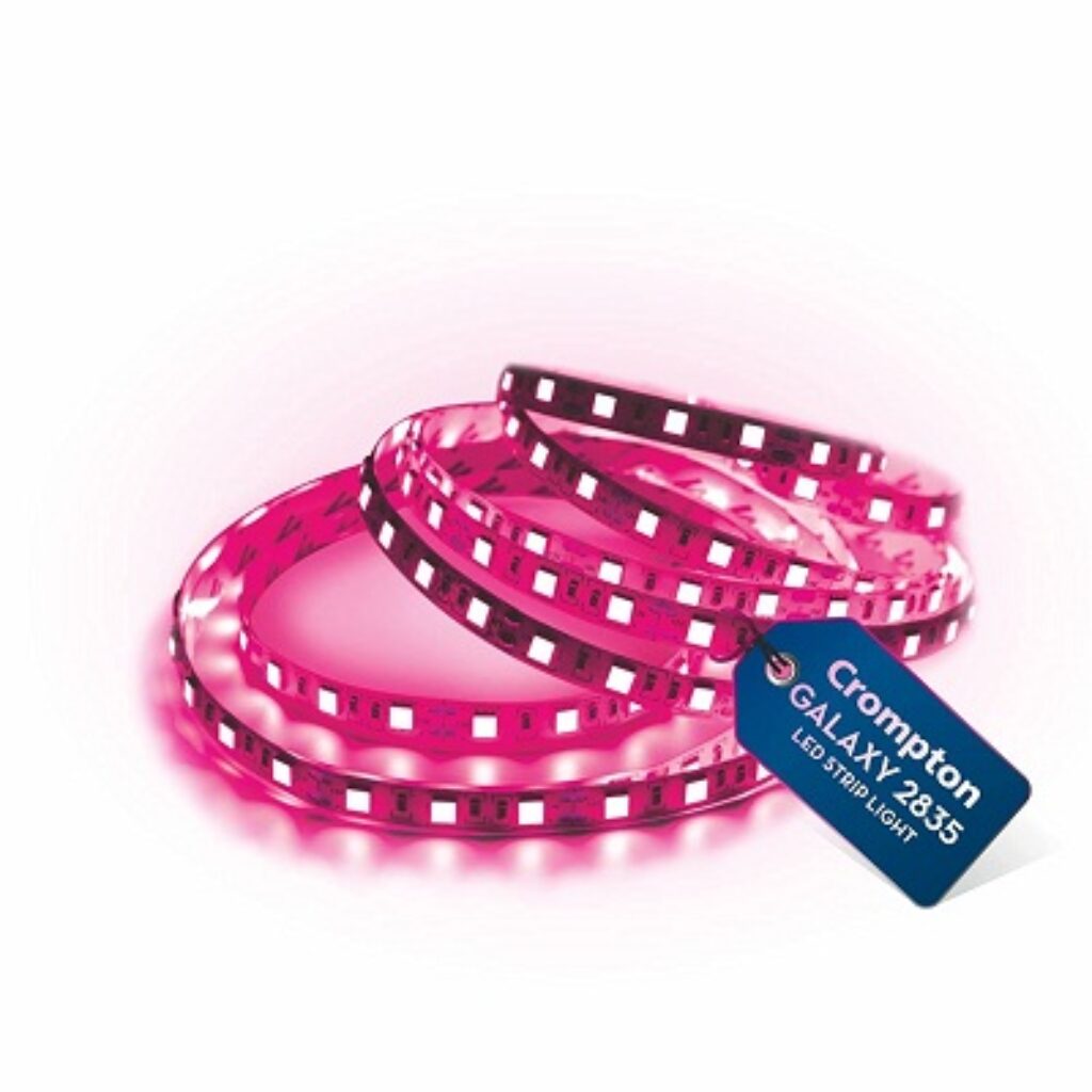 Crompton 5 Meter Strip Light Pink 300 LEDs