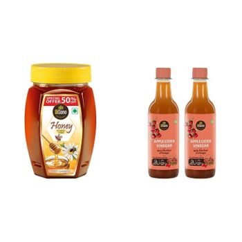 DiSano Pure Honey, 500gm & Apple Cider