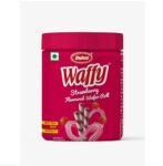 Dukes Waffy Strawberry flavoured Wafer roll Jar (250g)