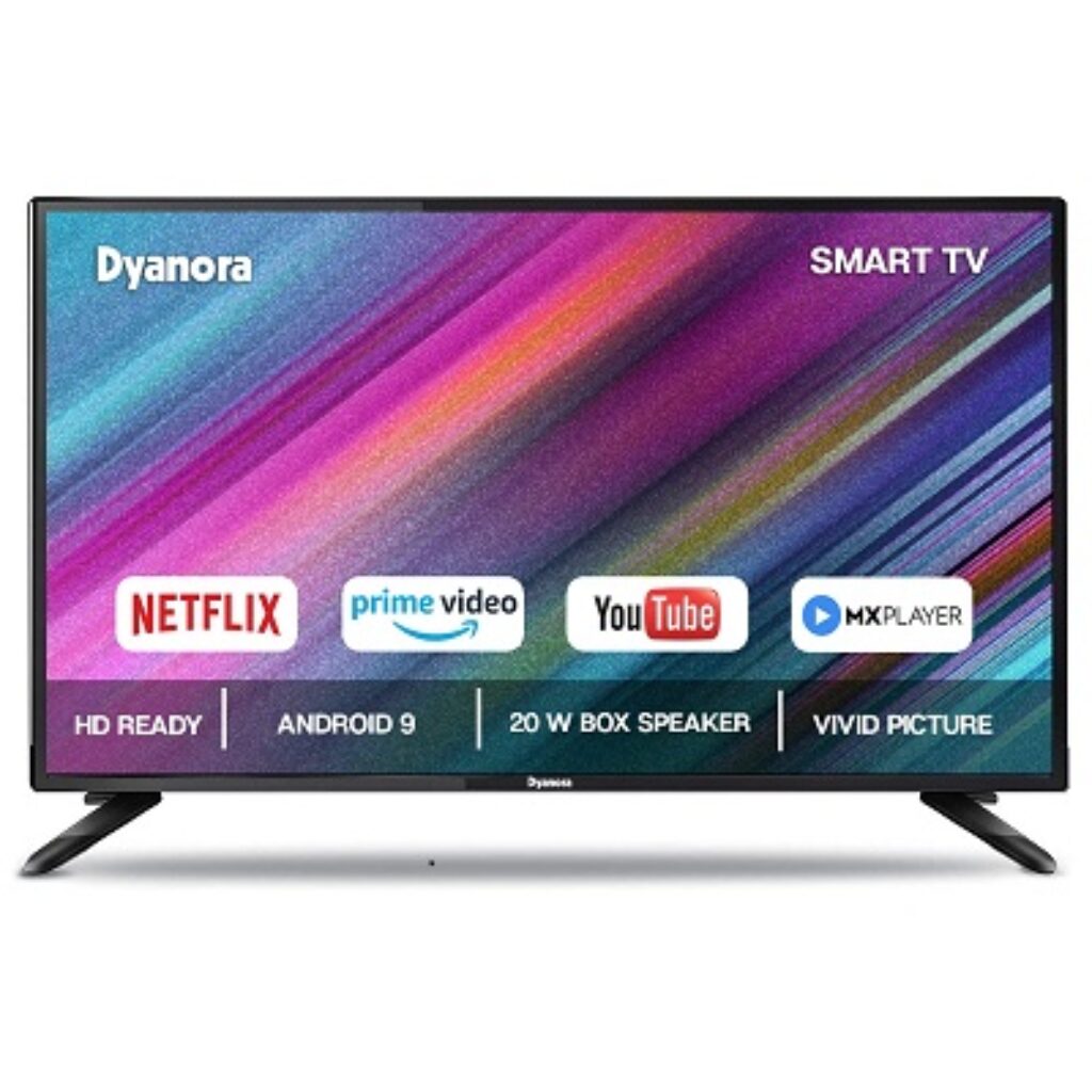 Dyanora 60 cm (24 Inches) HD Ready Android Smart LED TV DY-LD24H4S (Black) (2022 Model)