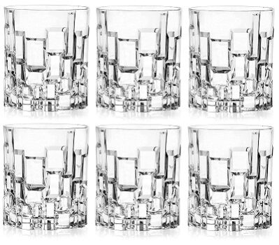 Eviqe Store Premium Style Whiskey Glass Set of 6