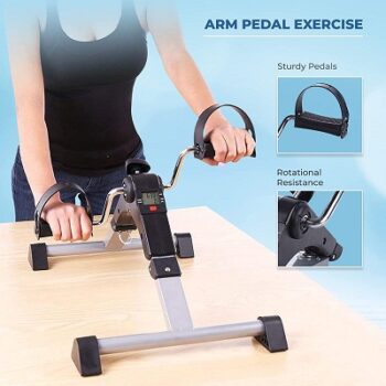 beatXP Digital Pedal Exercise Machine | Mini Fitness Cycle