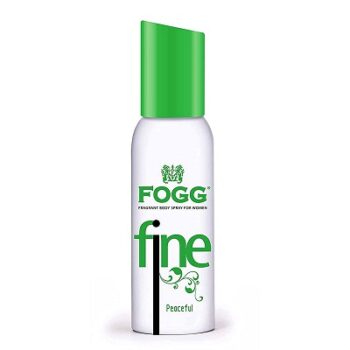 Fogg Fine Peaceful, No Gas Mild Fragrance Body Spray For Women, Everyday Deodorant,