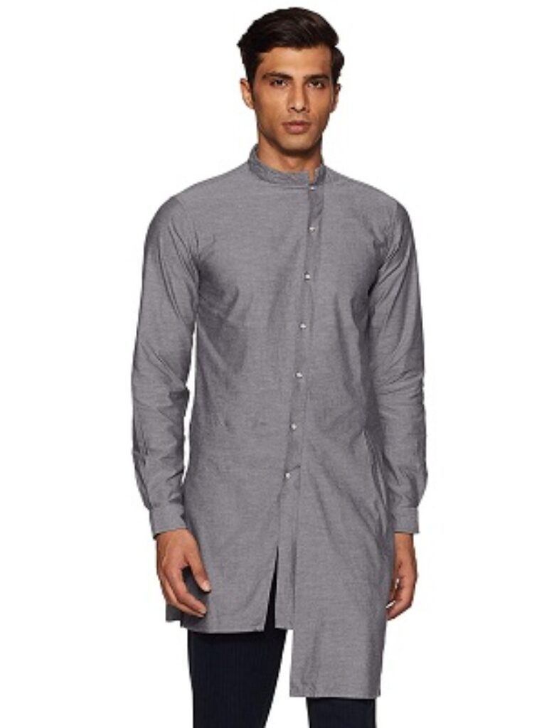 Free Hand Men's Cotton Kurta