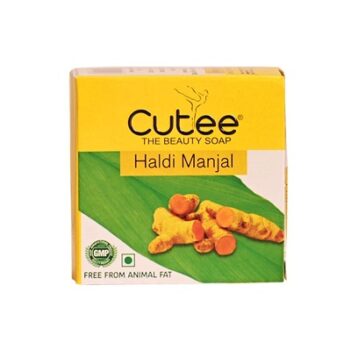 Cutee The Beauty Soap Haldi Manjal 4+1 pieces