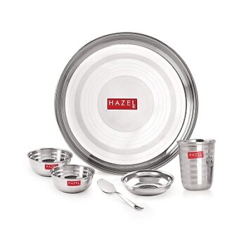 HAZEL Stainless Steel Dinner Set of 6