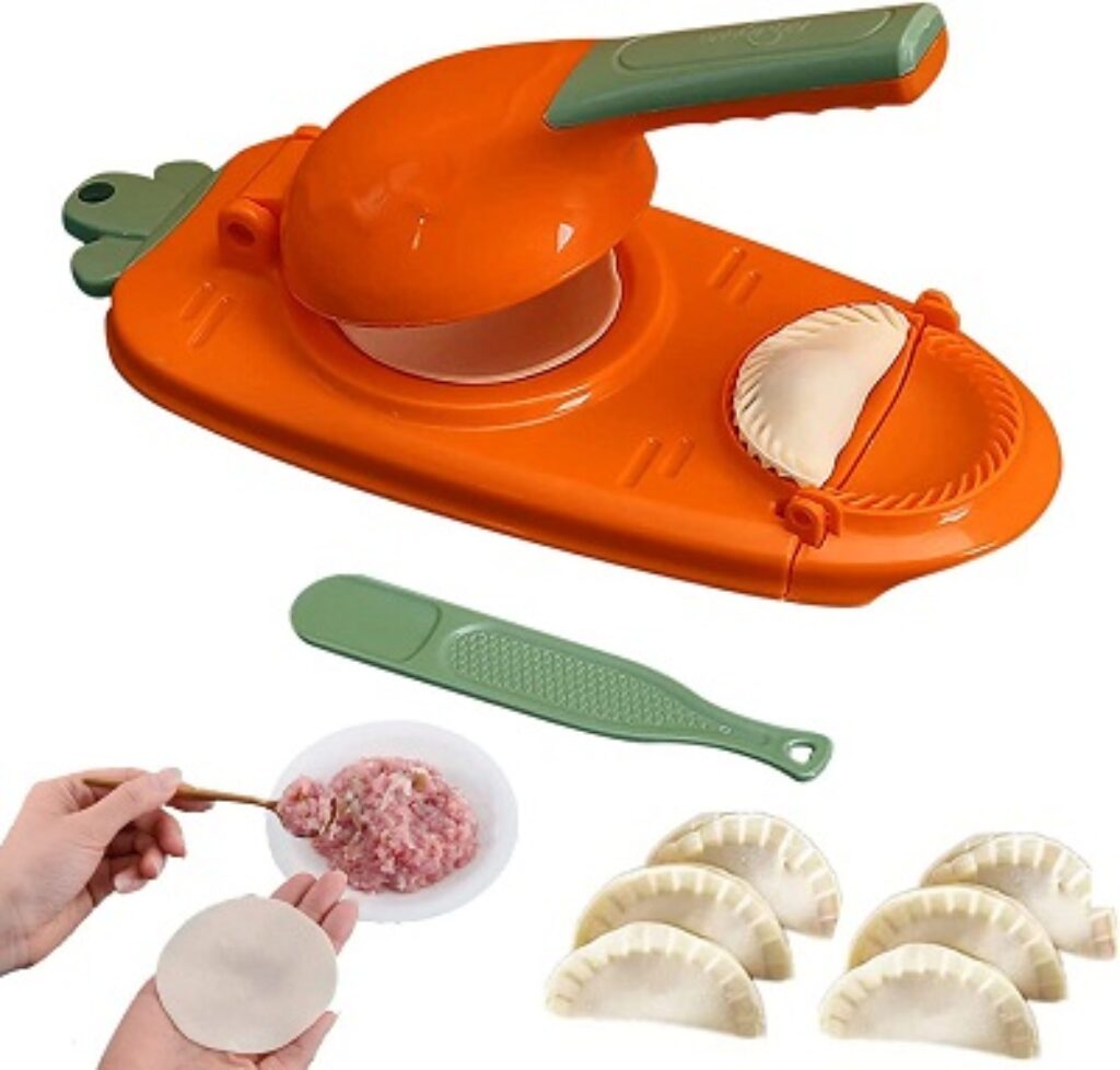 Istara Dumpling Maker Mould, Momos Maker, Kitchen Dumpling Making Tool