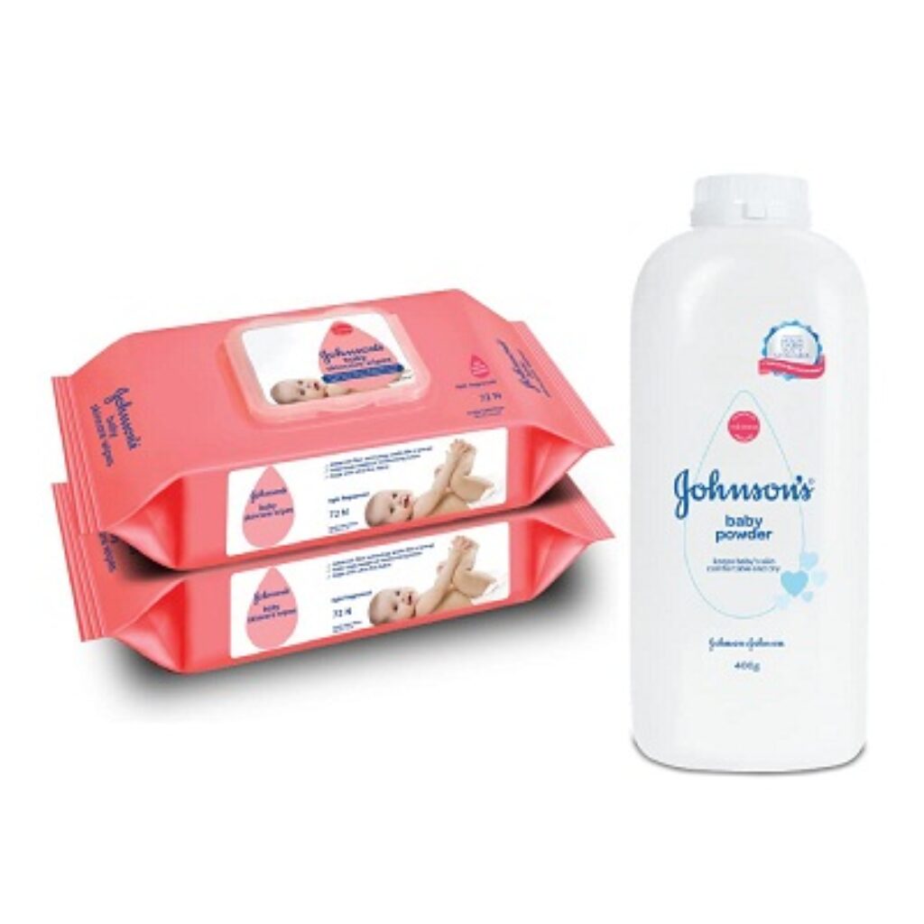 Johnson's Baby Skincare Wipes with Lid