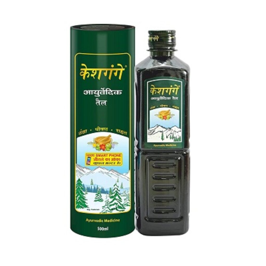 KeshGange Ayurvedic Cool Oil Thanda Tel Hair Oil