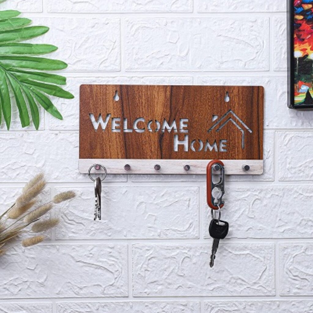 Deskart Wooden Key Holder