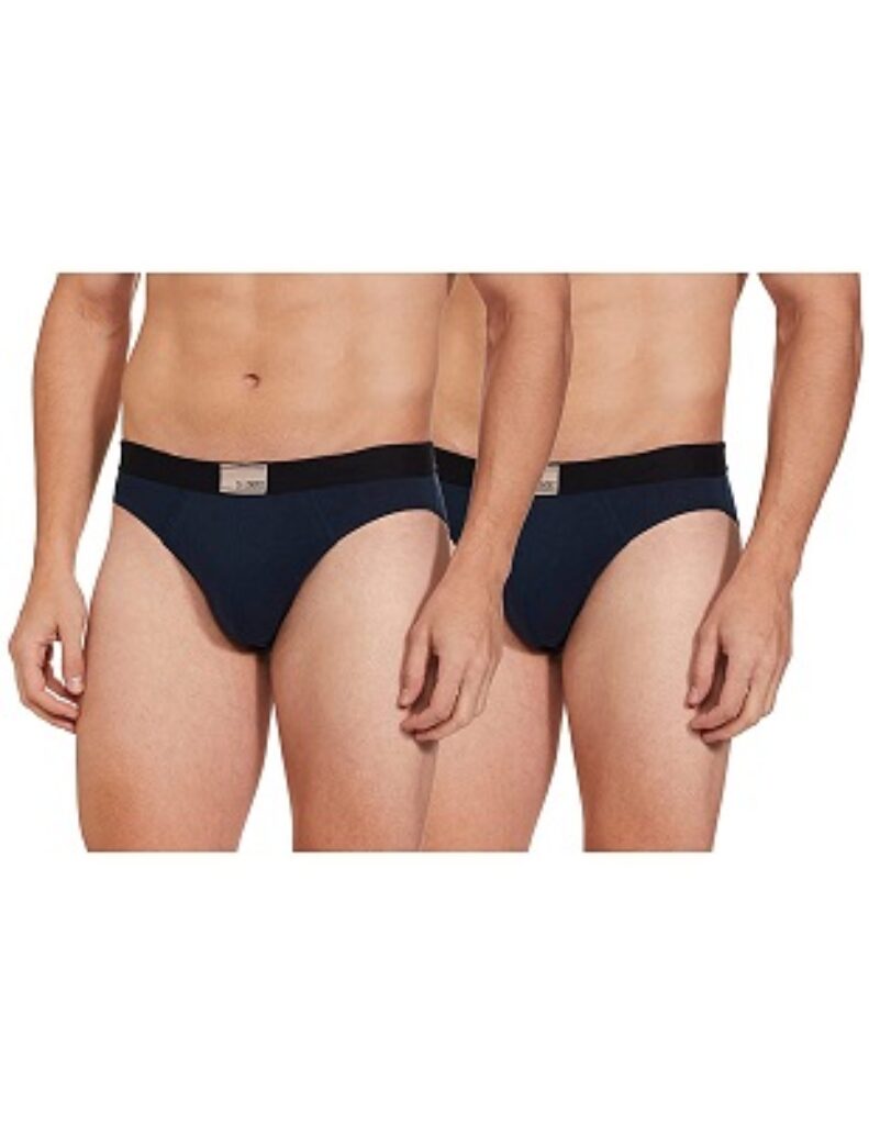 Longies Men's Cotton Regular Briefs