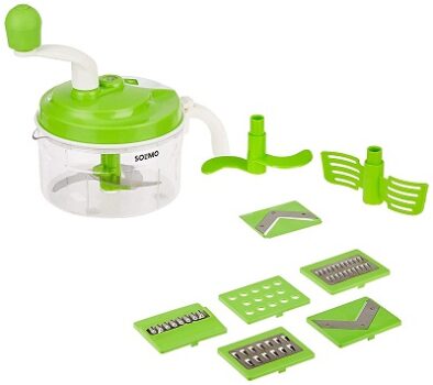 Amazon Brand - Solimo 10-in-1 Manual Food