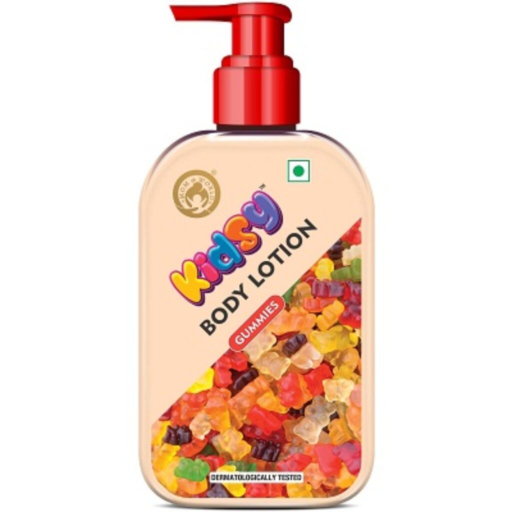 Mom & World Kidsy Gummies Moisturising Body Lotion