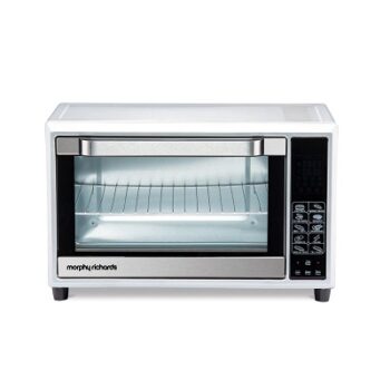 Morphy Richards 35SS DIGICHEF, 35 Liters Digital Oven Toaster Griller with Customized AUTOCOOK Modes,