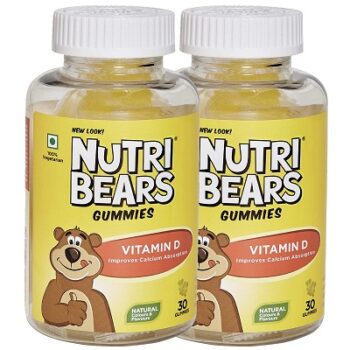 NutriBears Vitamin D Gummies for Kids and Teens