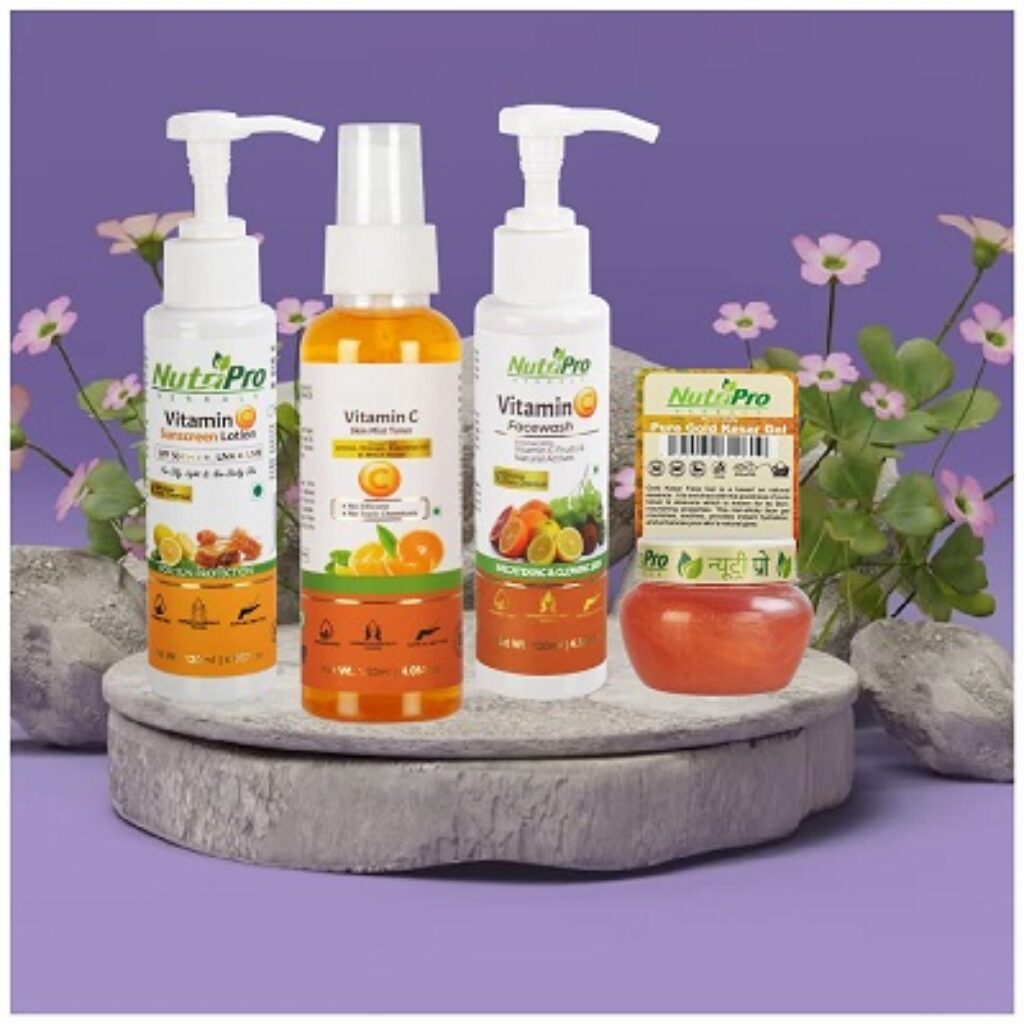 Nutripro Summer Special Combo, Vitamin-C Sunscreen,