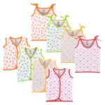 Orange and Orchid Unisex Polka Dot Regular