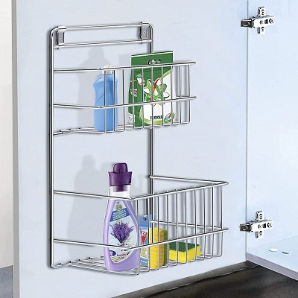 Primax Stainless Steel Big Bathroom Detergent Holder