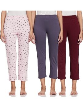 A.T.U.N. (ALL THINGS UBER NICE) A.T.U.N. Women's Pyjama (Pack of 3)