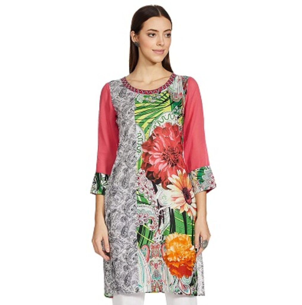 Rain & Rainbow Women's Kurta Min 70% to 80% off from Rs.169