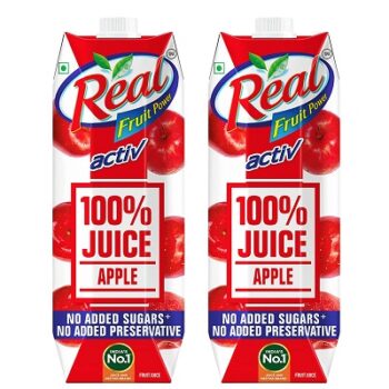 Real Activ 100% Apple Juice with No Added Sugar