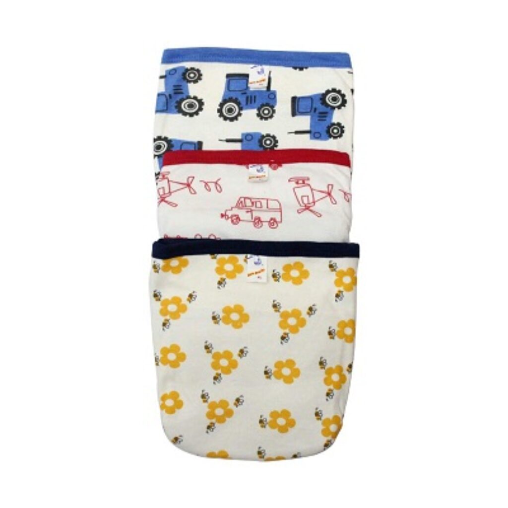 Quick Reusable Baby Washable Cloth Diaper Pack of 3(18-24 Months)