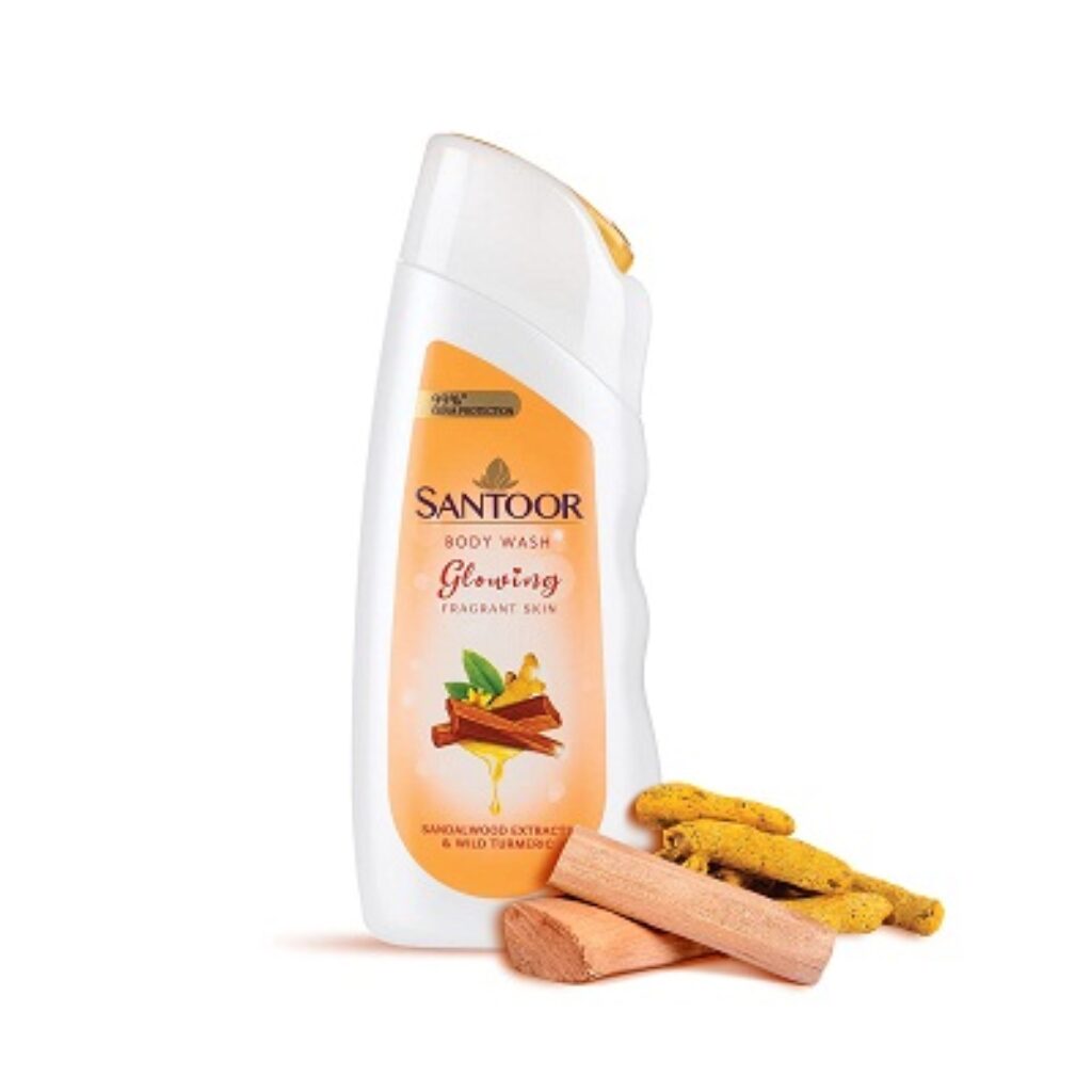 Santoor Glowing Skin Body Wash,