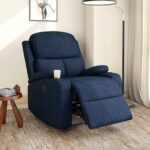 @home By Nilkamal Matt 1 Seater Fabric Manual Recliner