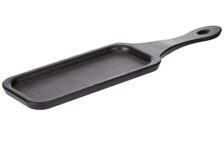 Milton Serving Melamine Bat, Black, (13.5" X 3.5")