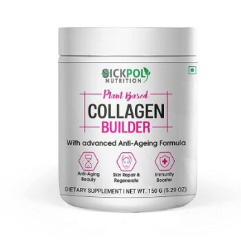 Sickpol Nutrition Plant Base Collagen Builder Enriched advanced anti-ageing beauty