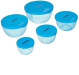 Amazon Brand - Solimo Plastic Storage Containers