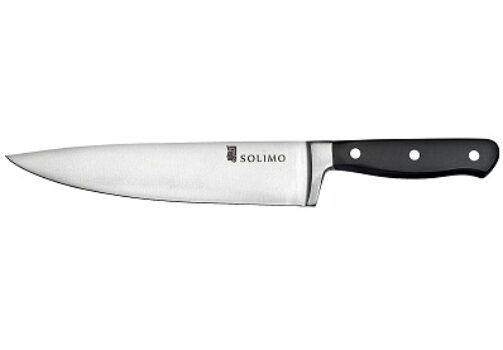 Amazon Brand - Solimo Premium Stainless Steel 8 inch blade Chef's Knife, Silver
