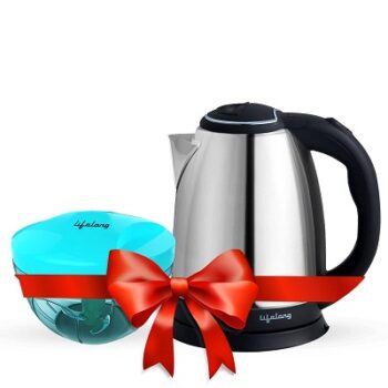 Lifelong LLEKC01 Stainless Electric Kettle 1.5 Litre 1500W for Boiling Water