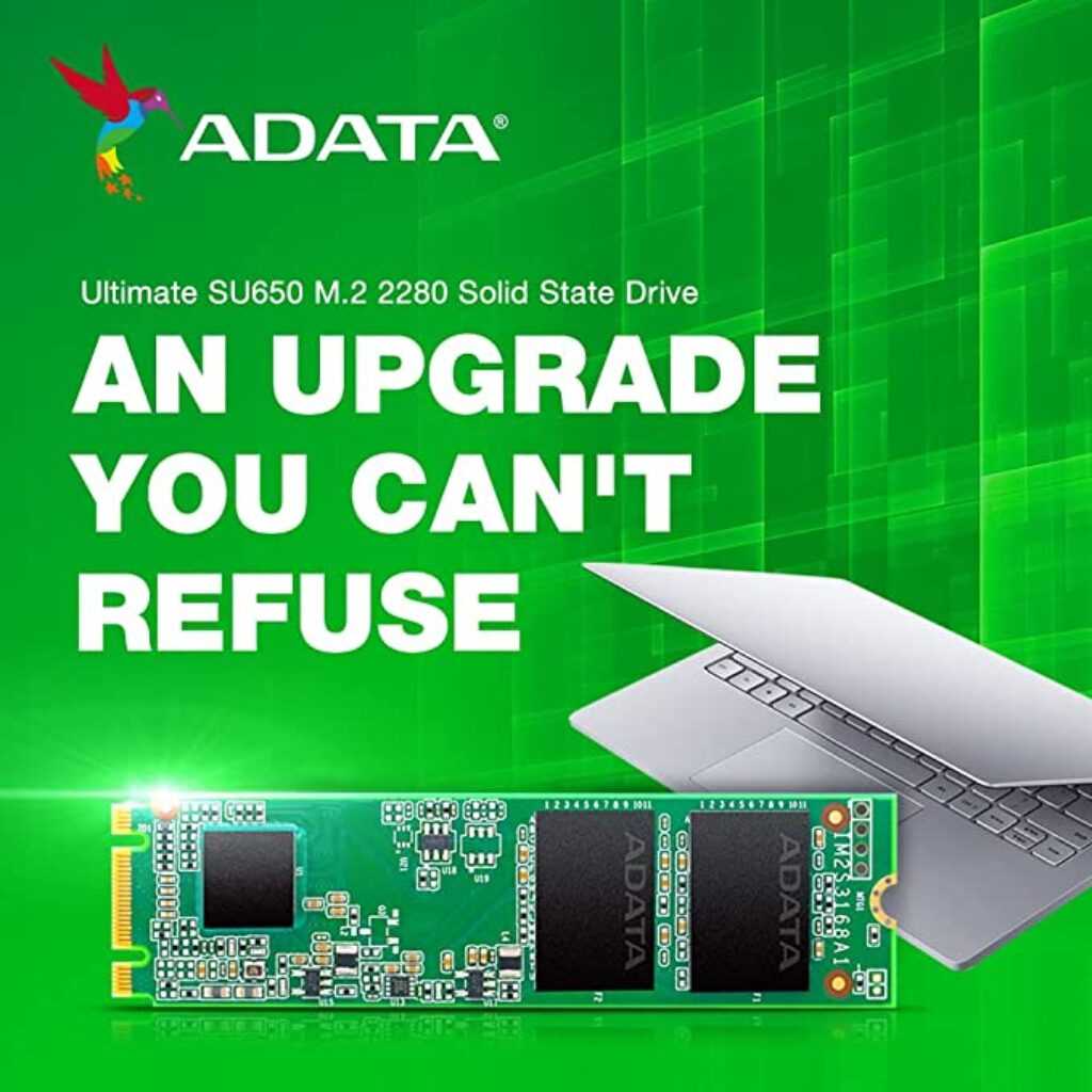 ADATA SU650 120GB M.2 Solid State Drive - SU650 M.2