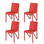 Supreme Zyleg Plastic Premium Chair for Home and Office,