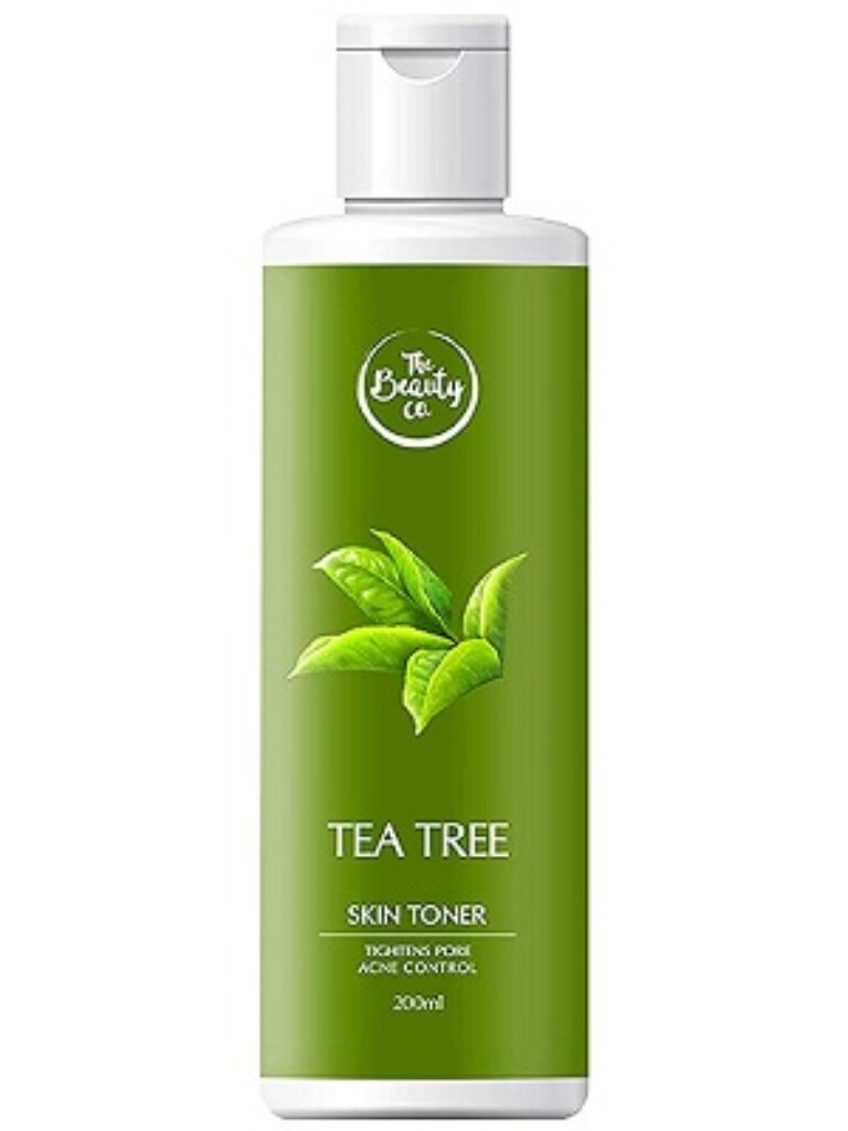 The Beauty Co. Tea Tree Toner, 200 ml | Hydrating Purifying Anti Acne Toner