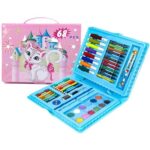 Toy Imagine 68 Pcs Colour Set for Kids 12 color crayon